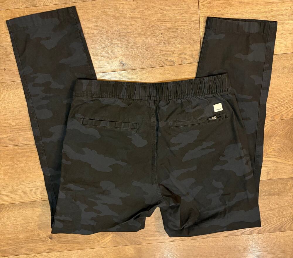 Vuori Ripstop Pant Dark Camo Women's Small VW401 Organic Cotton